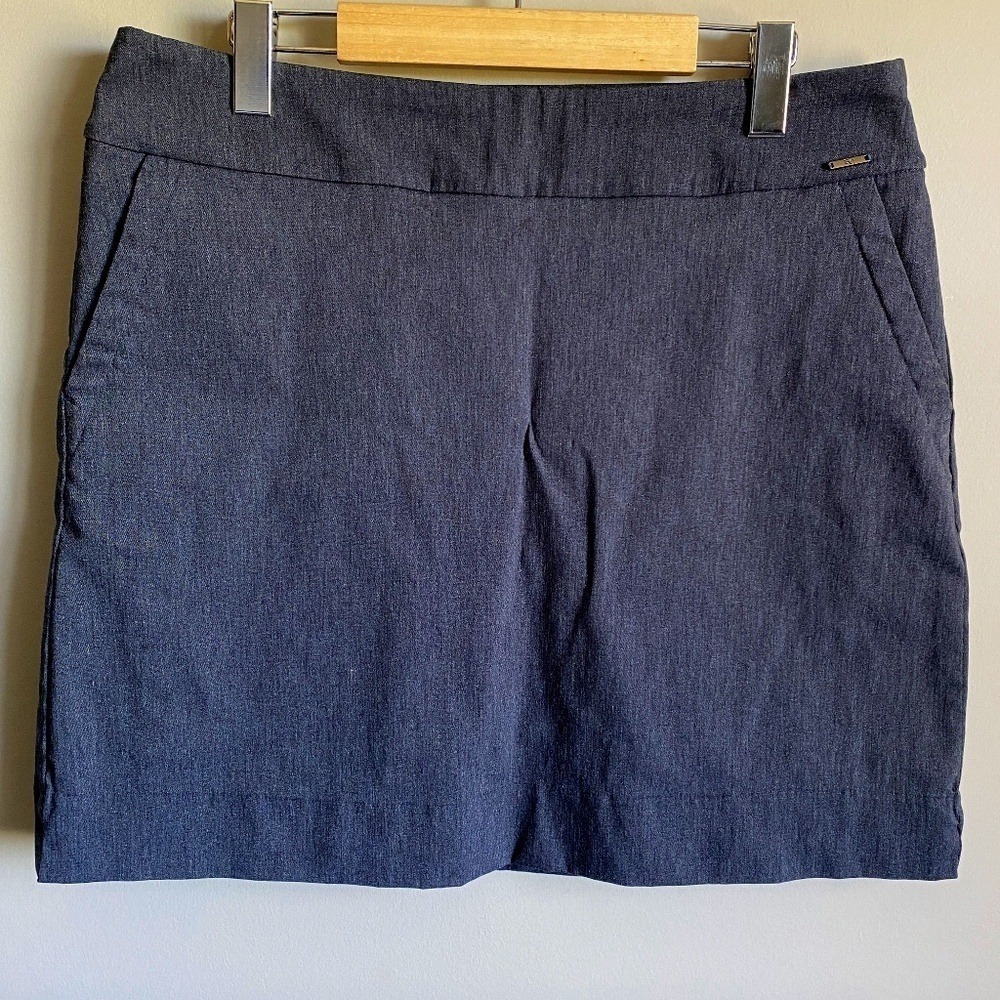 S.C.&CO.‎ Skort Women's Size 12 Grey Athletic Golf Tennis Active Sporty Stretch